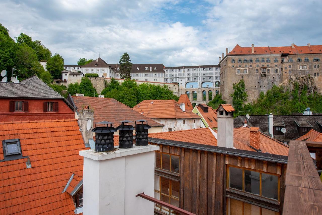 Ubytovani U Bile Pani Český Krumlov Buitenkant foto