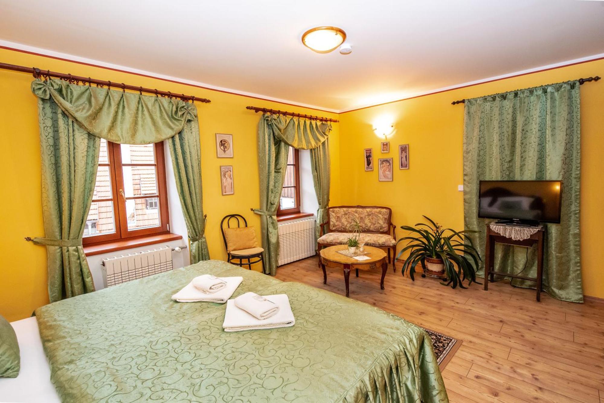 Ubytovani U Bile Pani Český Krumlov Kamer foto