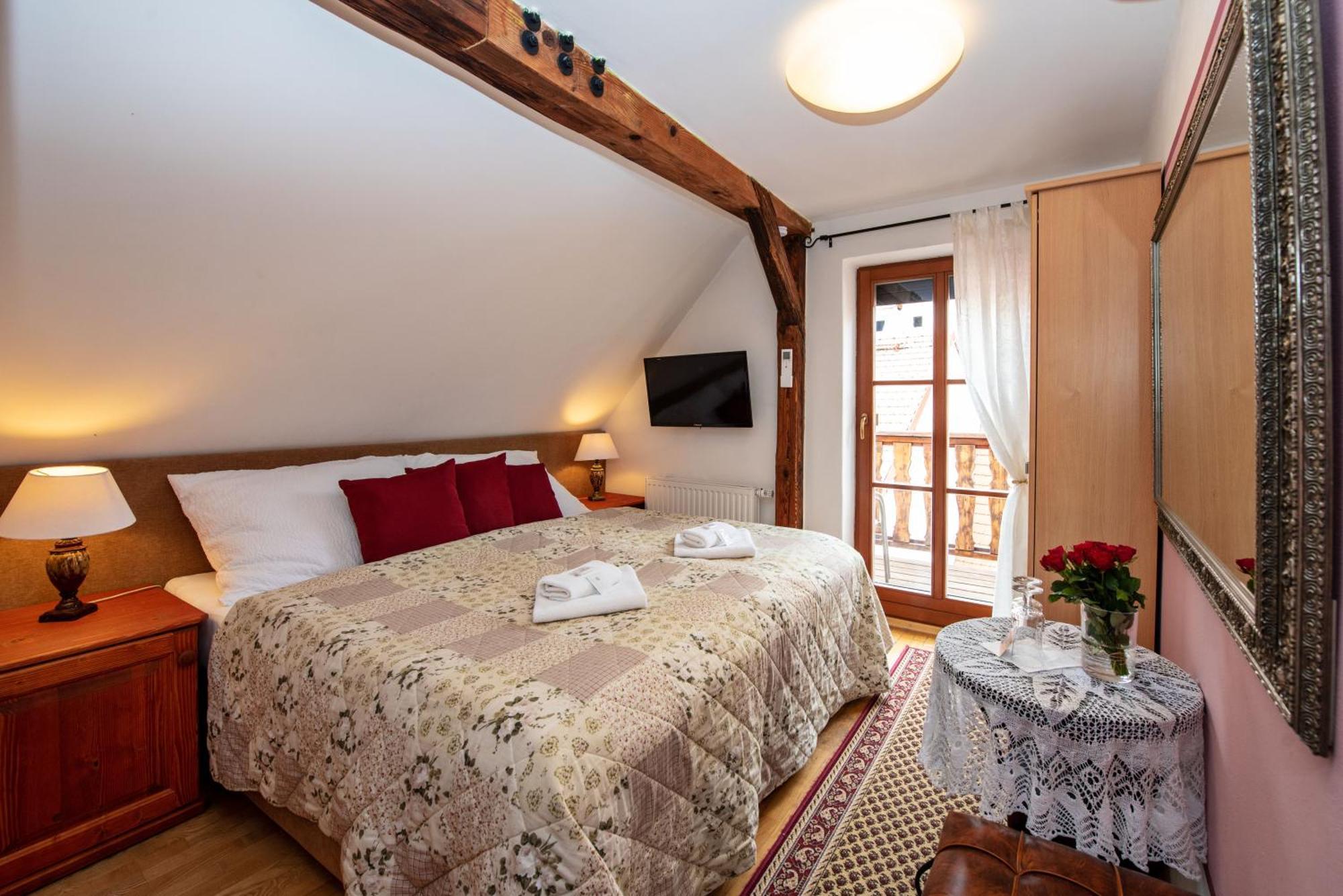 Ubytovani U Bile Pani Český Krumlov Kamer foto